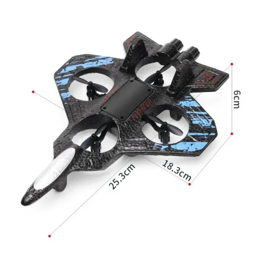 AiJH Unbreakable EPP RC Plane for Beginners – Wireless, Equipped with One-Key Return