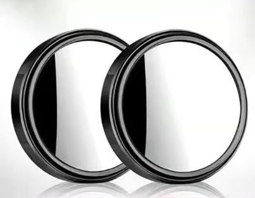 2 pcs 360 ° Rotatable Reversing Auxiliary Blind Spot Mirrors