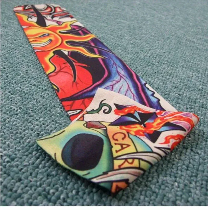 A pair of summer outdoor cycling flower arm tattoo sleeves, sports tourism, fishing, sun protection, tattoo sleeves, arm guards