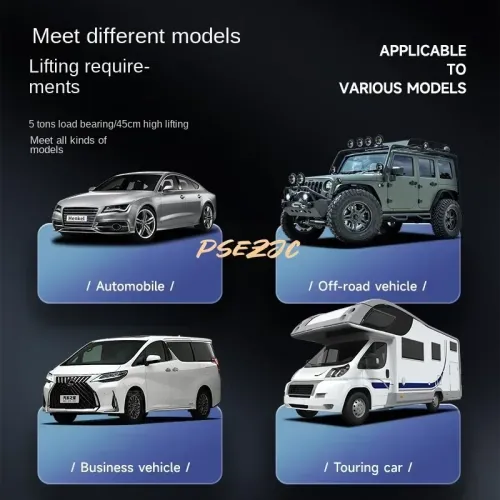 12V Car Mounted Electric Hydraulic Jack Sedan Version 45CM Inflation Pump Tire Changing Tool