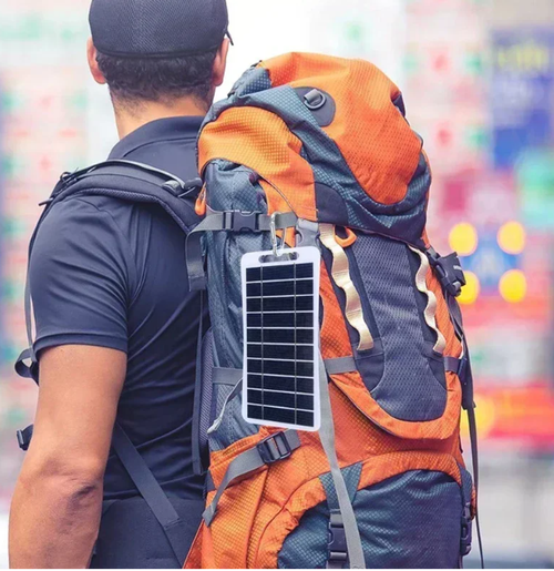 2W-15W Solar Charger Portable W USB-C Fast Charging for IPhone Samsung Power Banks Camping Hiking Emergency Power Supply EESBAO