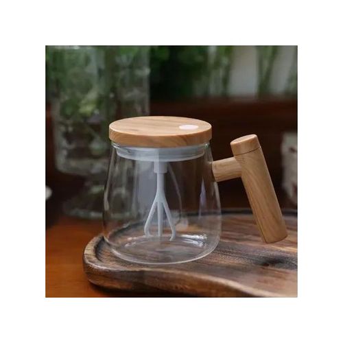 Smart Mixing Pitcher: Effortless Stirring for Coffee Tea + Hidden Storage!