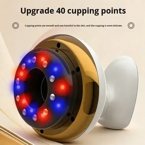 Negative pressure vacuum fat removal device, cupping therapy tool, red light therapy massager