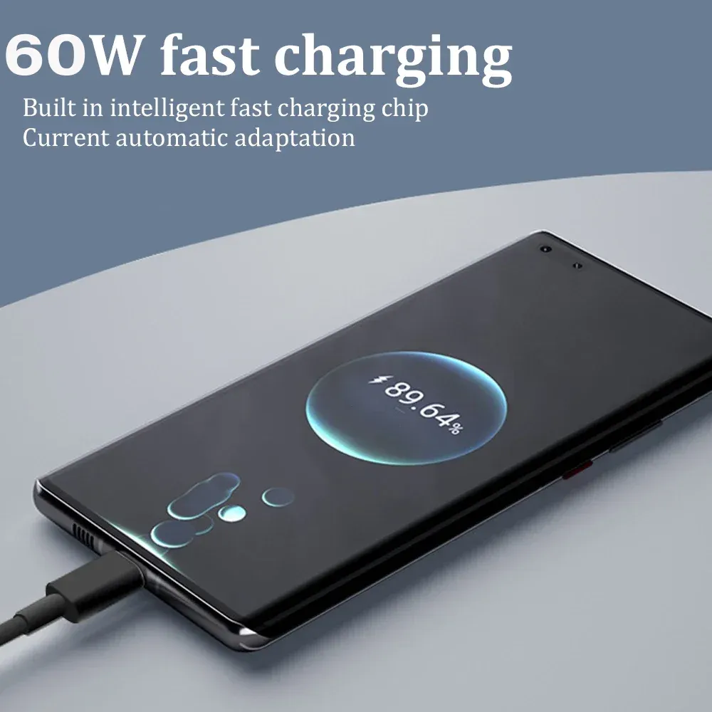 Multi USB Type C to C 60W Charging Adapter Cable Kit USB C to Lighting Conversion Set USB A  Type C to Micro Type CLighting