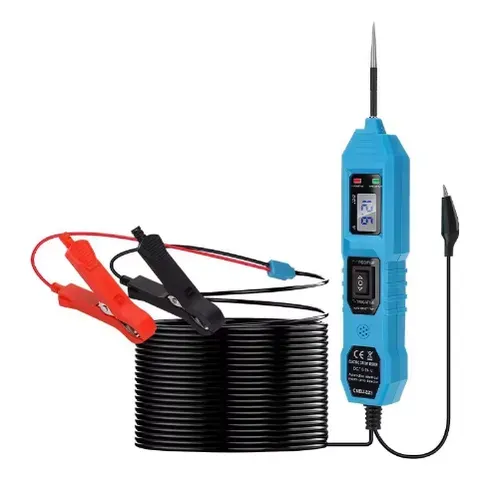 Auto Circuit Tester with LCD Display and Flashlight