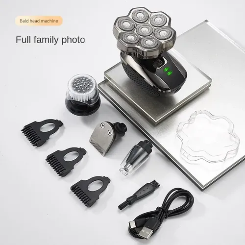 Electric rechargeable bald head shaver