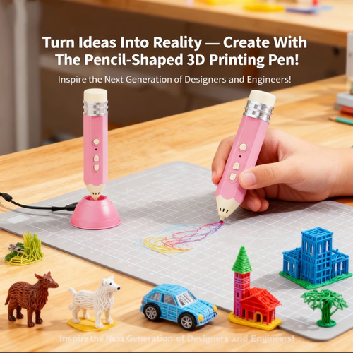 Pencil-Shaped 3D Printing Pen
