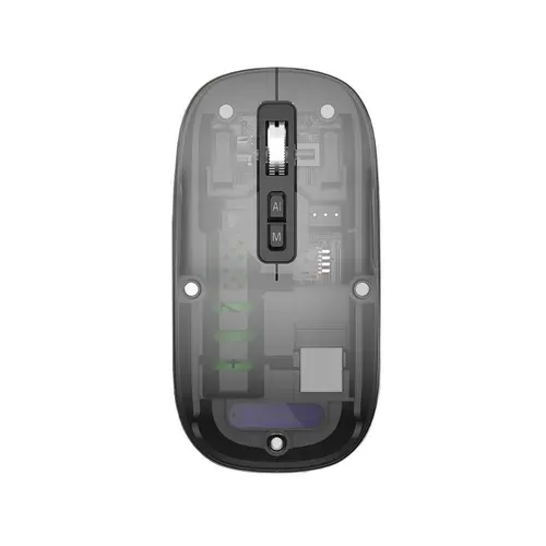 AI Smart Mouse Transparent Wireless Mouse V16 with Voice Typing, Translation, and Creative Functions powered by multiple AI large language models including DeepSeek.