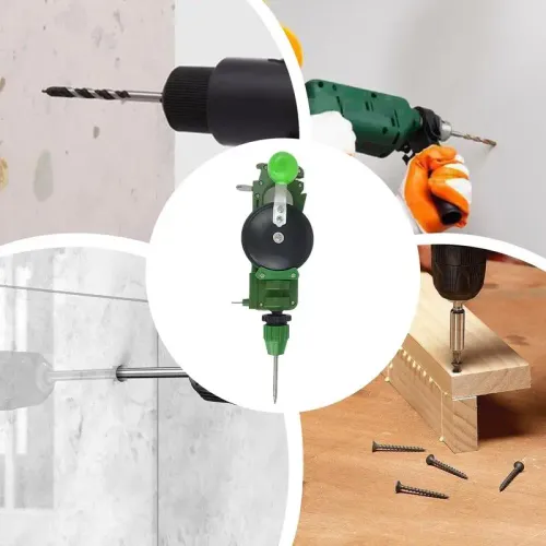 4-in-1 Multifunctional Glass Drilling and Cutting Kit with Vacuum Suction
