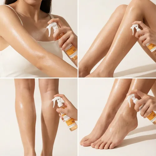 Exfoliating Serum: An exfoliating and brightening treatment for dull areas of the body