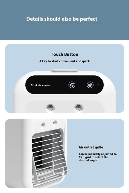 Desktop small air conditioner