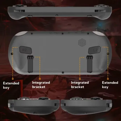 4.5-inch high-definition screen handheld device with 64G, allowing players to play over 20000 games smoothly