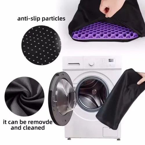 Automotive Gel Seat Cushions Designed for Summer Breathable Honeycomb Decompression Back Tailbone Pain Home Office Wheelchair