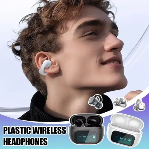 LED touch screen wireless Bluetooth translation headphones