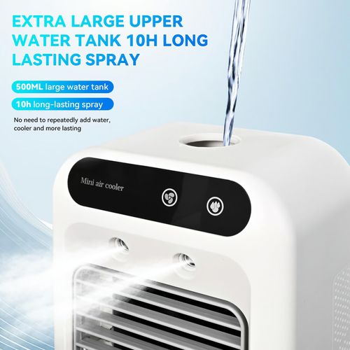 Mini Portable Air Conditioner with Cooling and Humidification Function