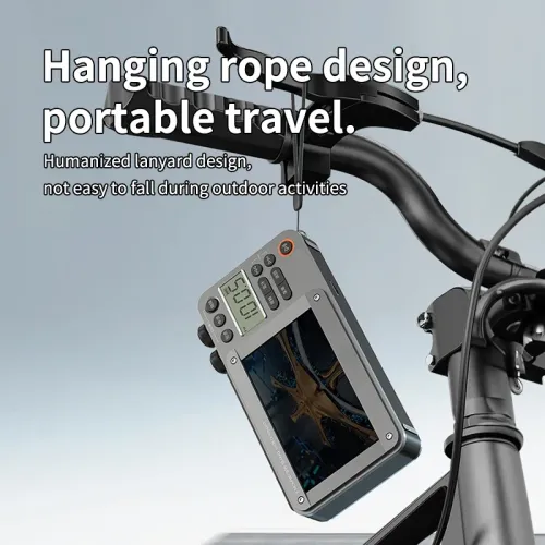 Portable Radio Big 7inch LED Display Radio Wireless Bluetooth Speaker Dual TF Card Slot MP4 Music Player Video E-books