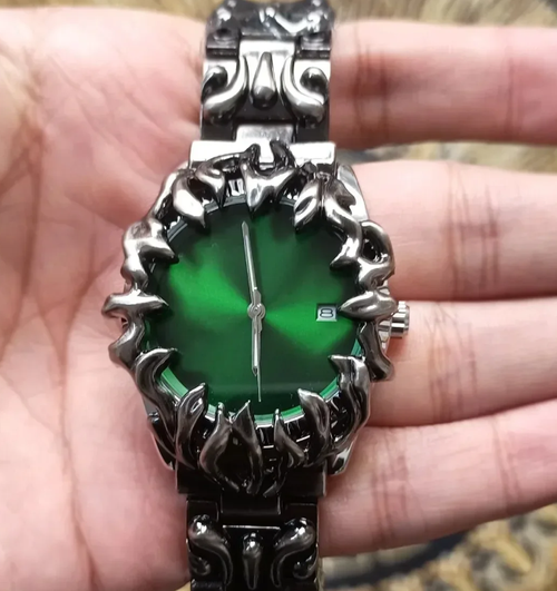 Green Devil Punk Eye Y2K Quartz Watch Men Alabaster Industries Carving Demon Claw Men Watch Unique Creative Men Medieval Clock 5 sold byAAA Fashion Factory ... (4 | 700+ sold )