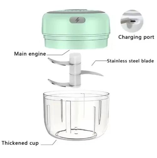 Portable Electric Food Processor