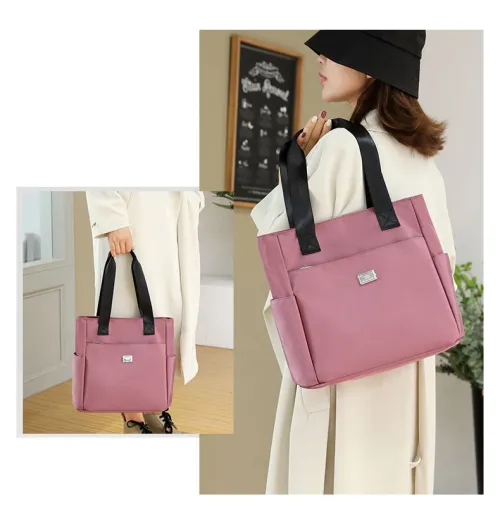 🔥Large Capacity Water Repellent Multi Pocket Nylon Shoulder Bag👜