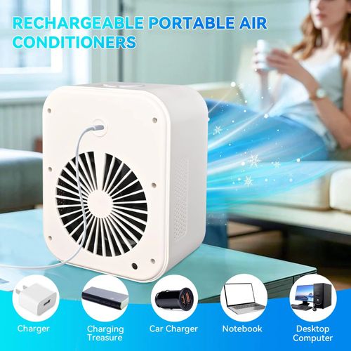 Mini Portable Air Conditioner with Cooling and Humidification Function