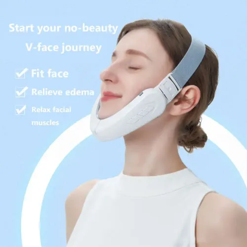 V-shaped face lifting device