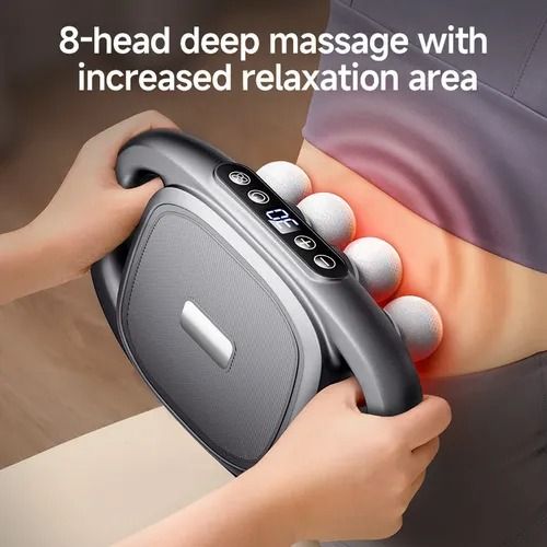 Intelligent multi-head massager