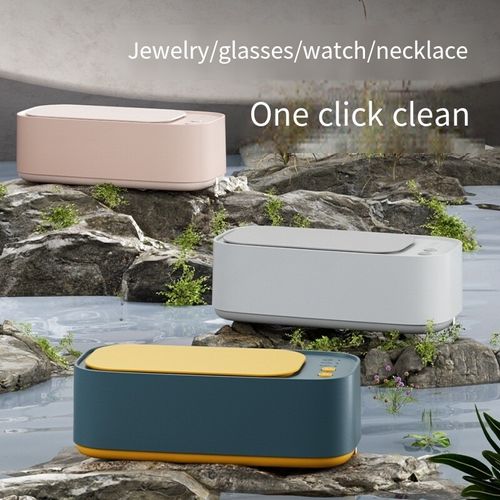Ultrasonic cleaning machine contact lens cleaning box household timer jewelry watch toothbrush high frequency vibration