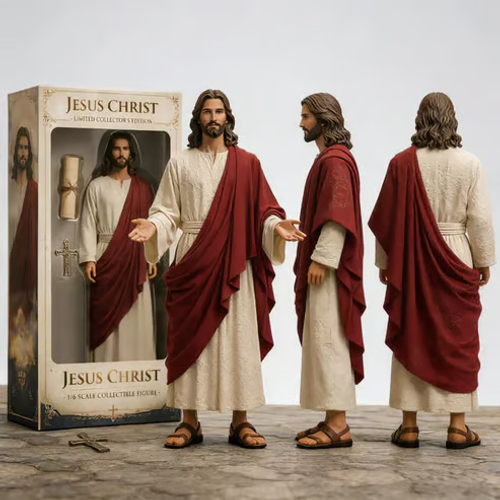 🎁 Last Day: 49% OFF 🙏✝️ 2026 Limited Collector's Edition One-sixth Scale Figure Gift Box Set