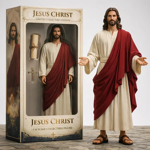 🎁 Last Day: 49% OFF 🙏✝️ 2026 Limited Collector's Edition One-sixth Scale Figure Gift Box Set