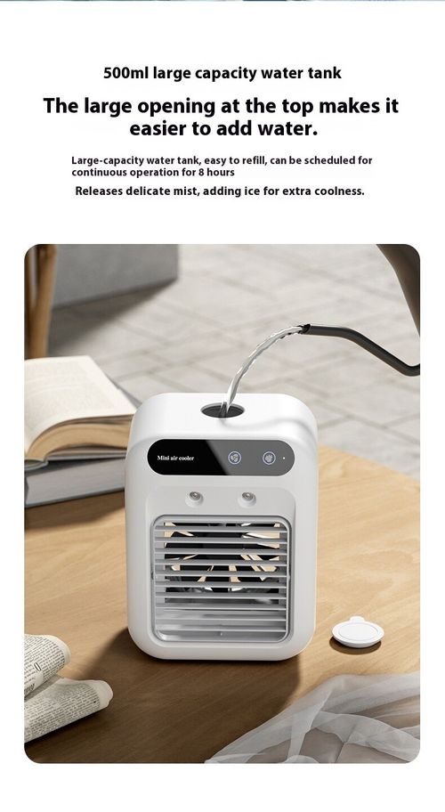 Desktop small air conditioner