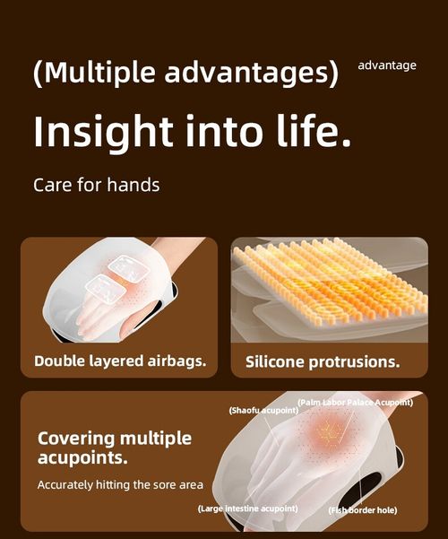 Hand airbag massager