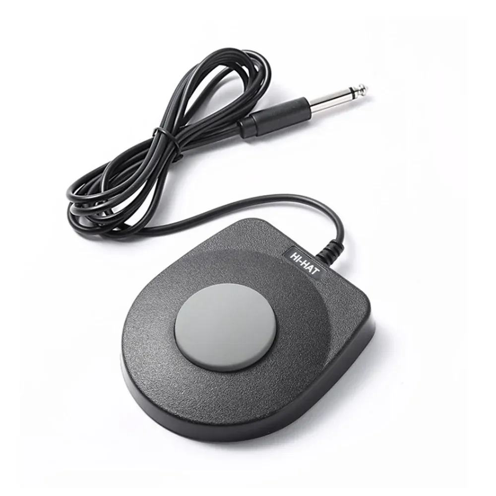 Compact Sustain Pedal for Electronic Keyboards,Electronic Drums,Synthesizers MIDI Keyboards Universal Digital  Electronic Drum