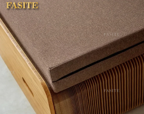 Retractable Organ Kraft Paper Bed Foldable Bed Multifunctional Invisible Lunch Break Bed Living room Furnitue Hidden Beds N
