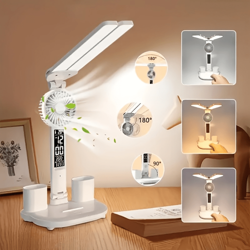 Desk Lamp with Fan