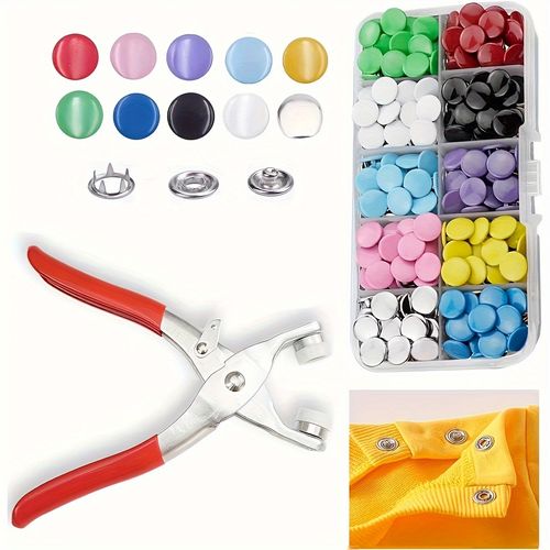 Button clip set