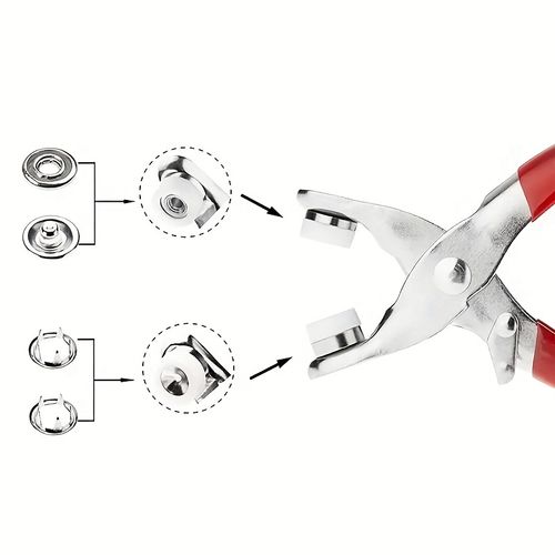 Button clip set