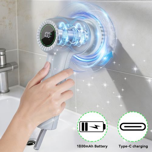 Wireless electric cleaning brush