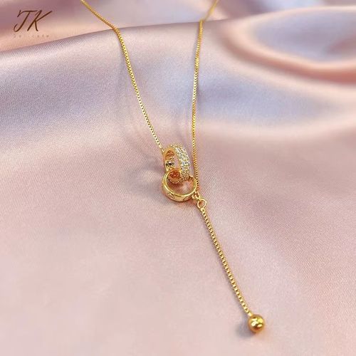 Double-Ring Necklace