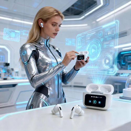 Digital touch earphones