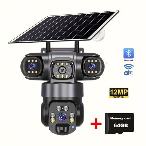 Solar-powered Camera