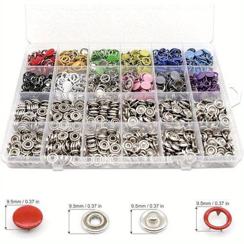 Button clip set