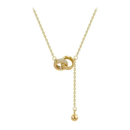 Double-Ring Necklace