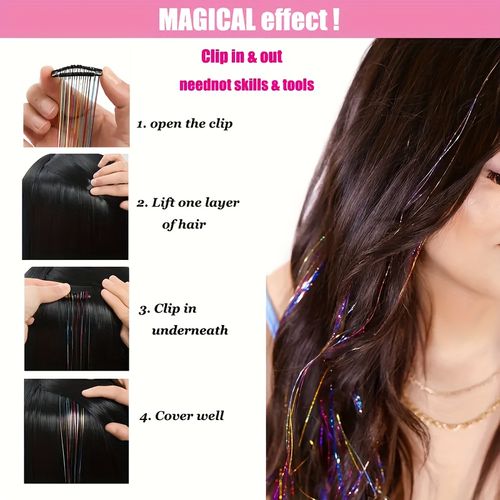 Hair extension clip