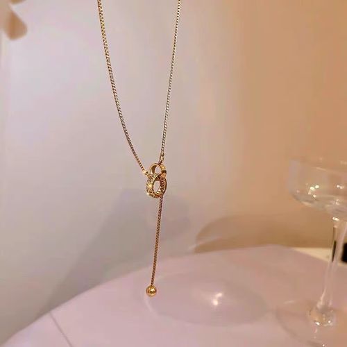 Double-Ring Necklace