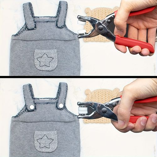 Button clip set