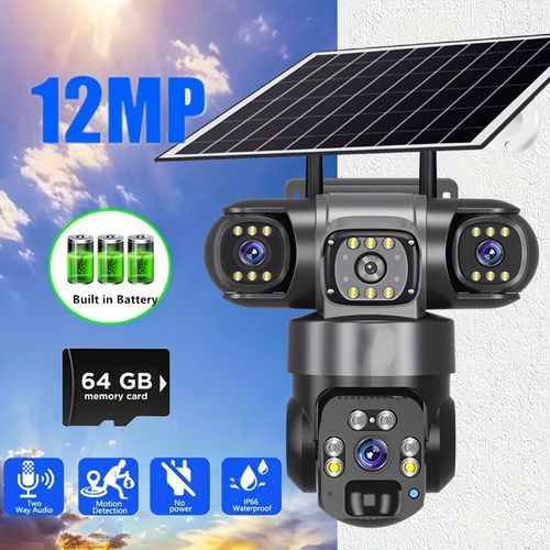 Solar-powered Camera