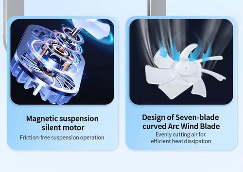 Foldable Laptop Stand with Dual-Fan Cooling