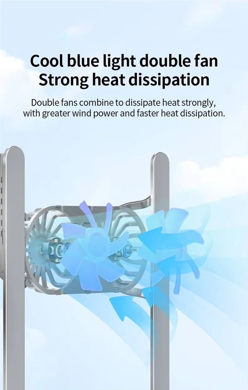 Foldable Laptop Stand with Dual-Fan Cooling