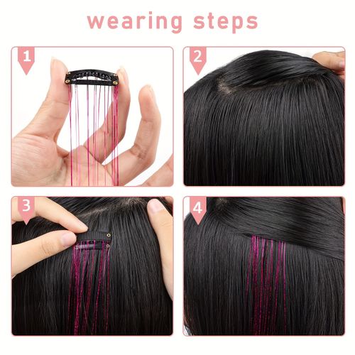 Hair extension clip