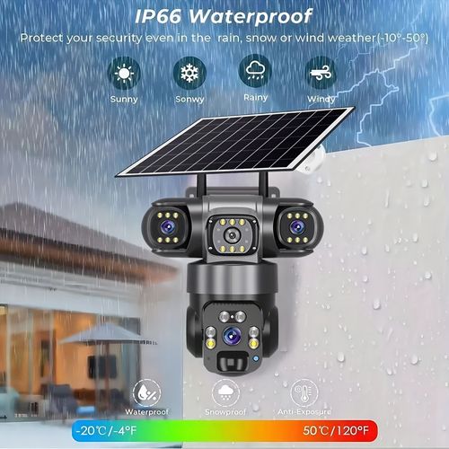 Solar-powered Camera